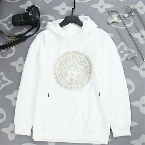 fake versace hoodie|versace hoodie women.